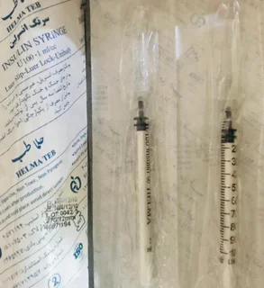 سرنگ انسولین لوئراسلیپ سر سوزن جدا حلما G27