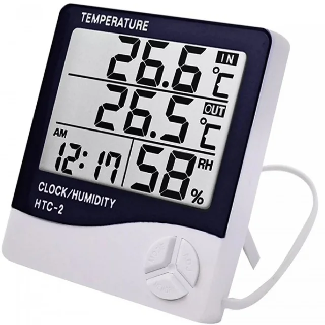 دماسنج و رطوبت سنج دیجیتالی HTC-2